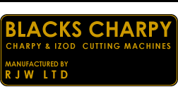 BLACKS CHARPY & IZOD Cutting Machines